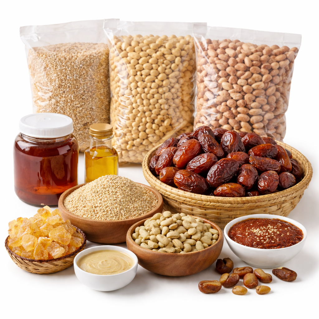 Grains and legumes