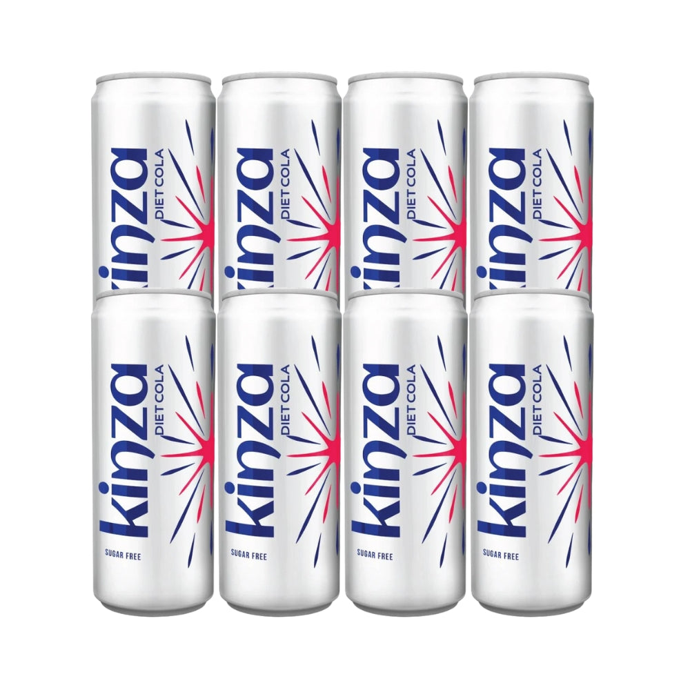 Kinza Diet Cola – 300 ml (8-pack)