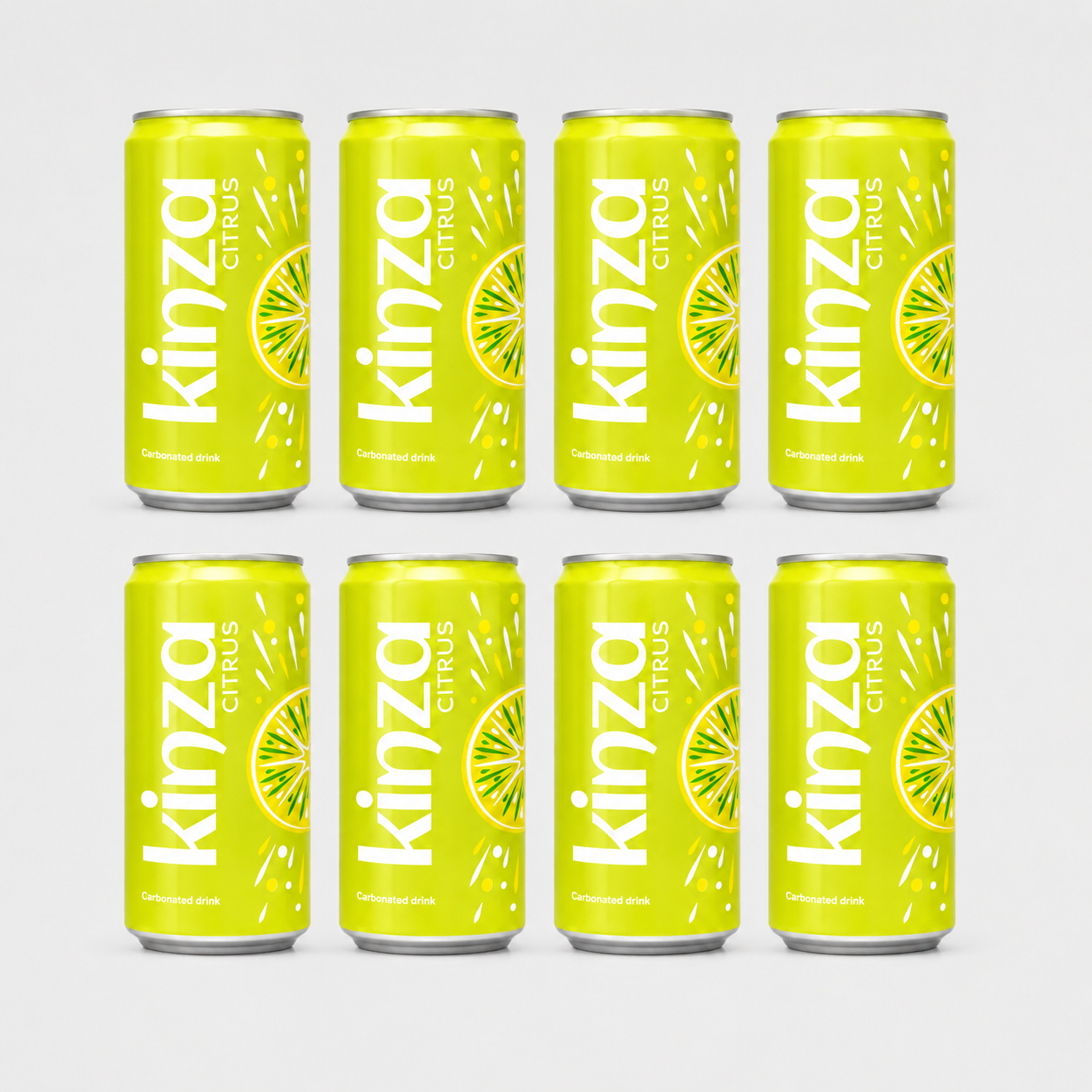 Kinza Citrus – 300 ml (8-pack)
