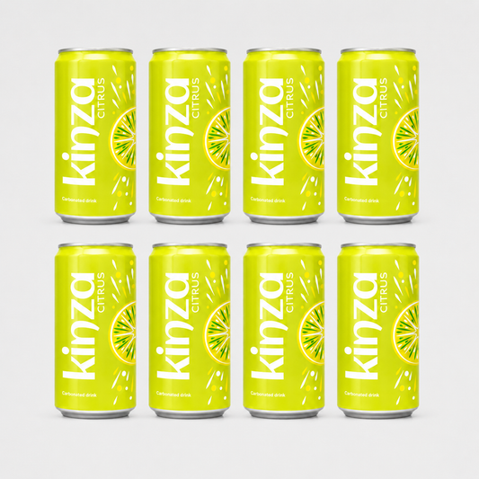 Kinza Citrus – 300 ml (8-pack)