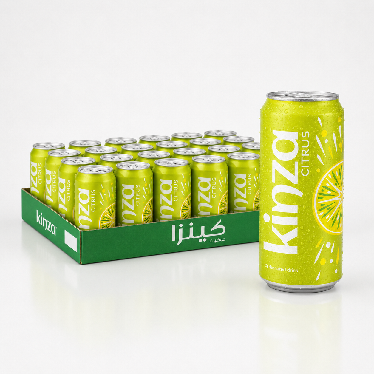Kinza Citrus – 300 ml (24-Pack)
