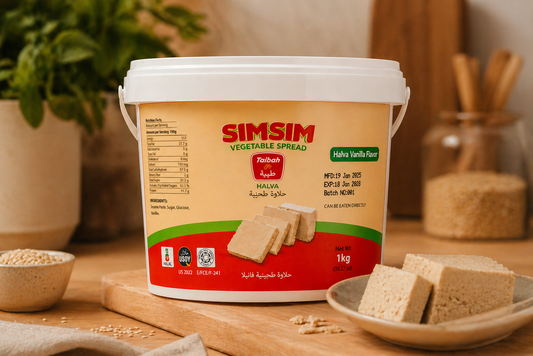 Tayba Classic Sudanese Halawa (Sesame Halva) - 1 kilo
