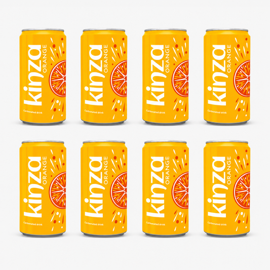 Kinza Orange – 300 ml (8-pack)